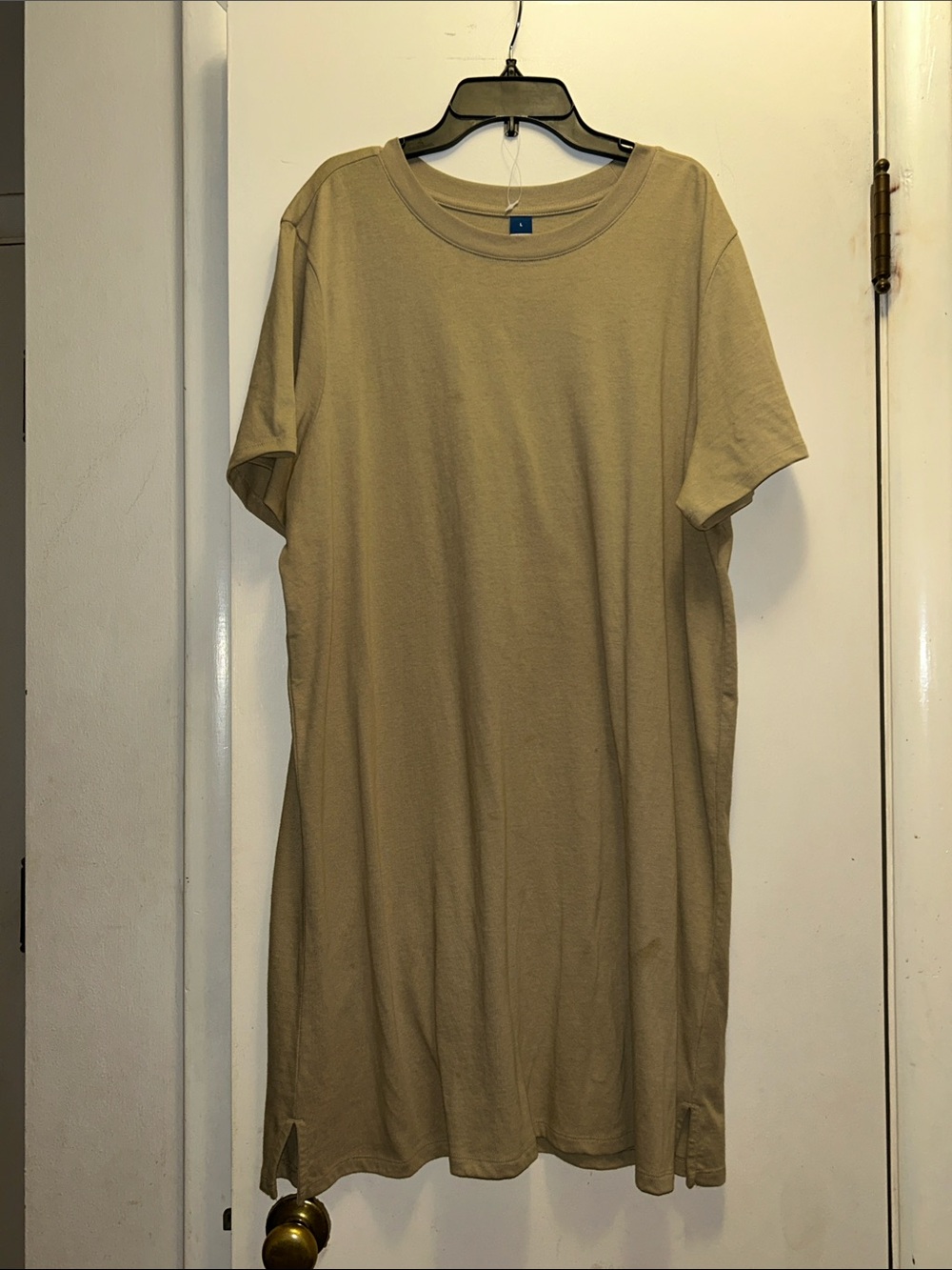 Old Navy Tan T-Shirt Dress